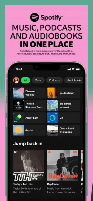 Spotify reference screenshot 1