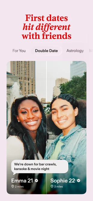 Tinder App Store screenshot 3, Tinder · iPhone
