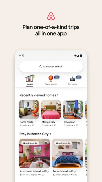 Airbnb · Google Play · android-phone screenshot preview