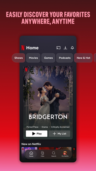 Netflix · Google Play phone screenshot preview