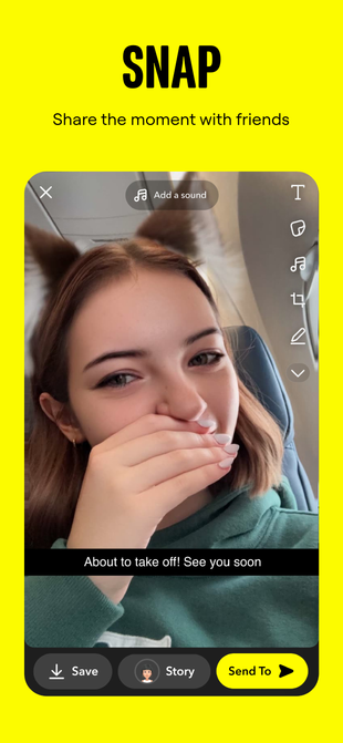 Snapchat · App Store phones screenshot preview