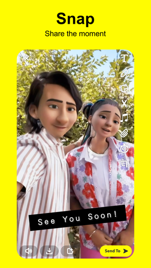 Snapchat · Google Play phones screenshot preview