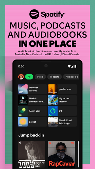 Spotify · Google Play phone screenshot preview